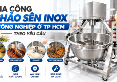 Gia Công Chảo Sên Inox Công Nghiệp Ở TP HCM Theo Yêu Cầu